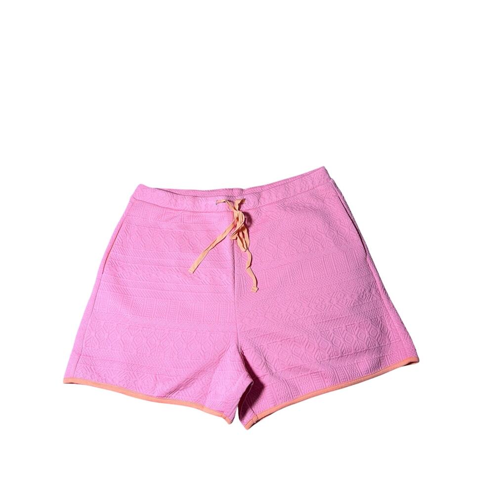 Franco Textured Pink Drawstring Shorts – various sizes NWT